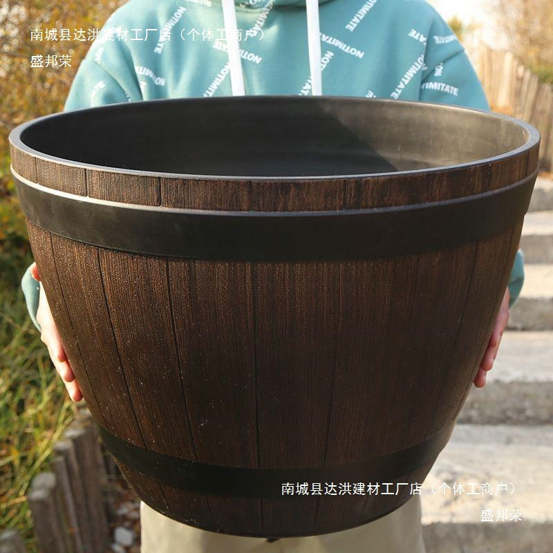 别墅门口花盆大号特大号家用大型花盆落地庭院种树盆龙缸铁树其他|undefined
