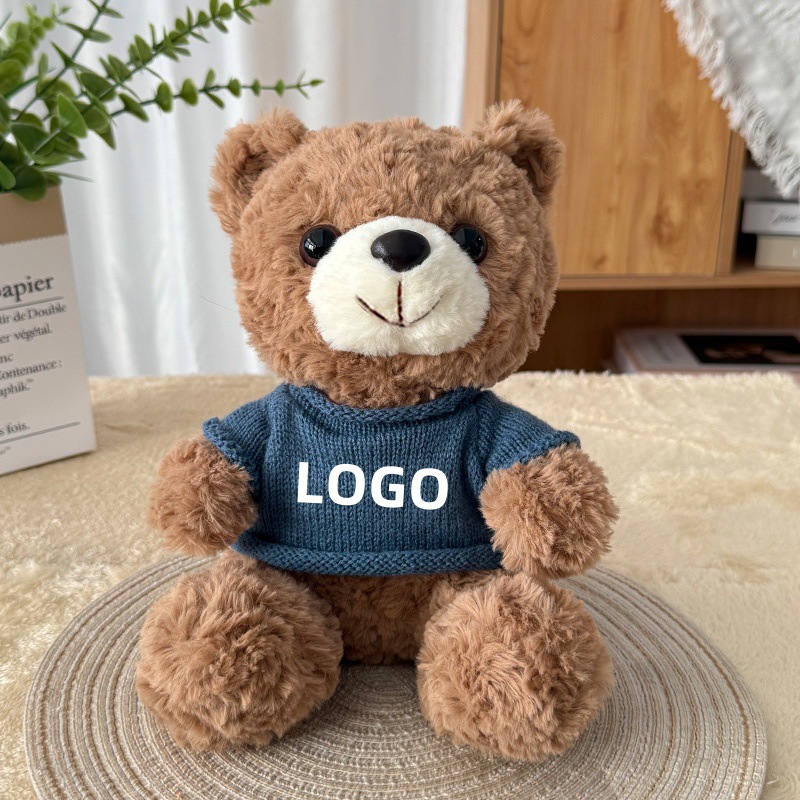 Logo imprimible Teddy Bear Teddy Bear DIY impresión de muñecas de regalo de la compañía de juguetes de peluche