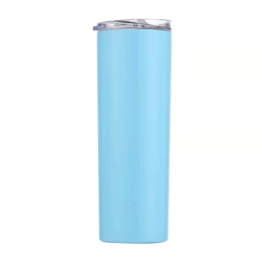 En stock 20oz taza recta 304 Acero inoxidable superficie brillante taza del coche taza de agua termo vacío taza