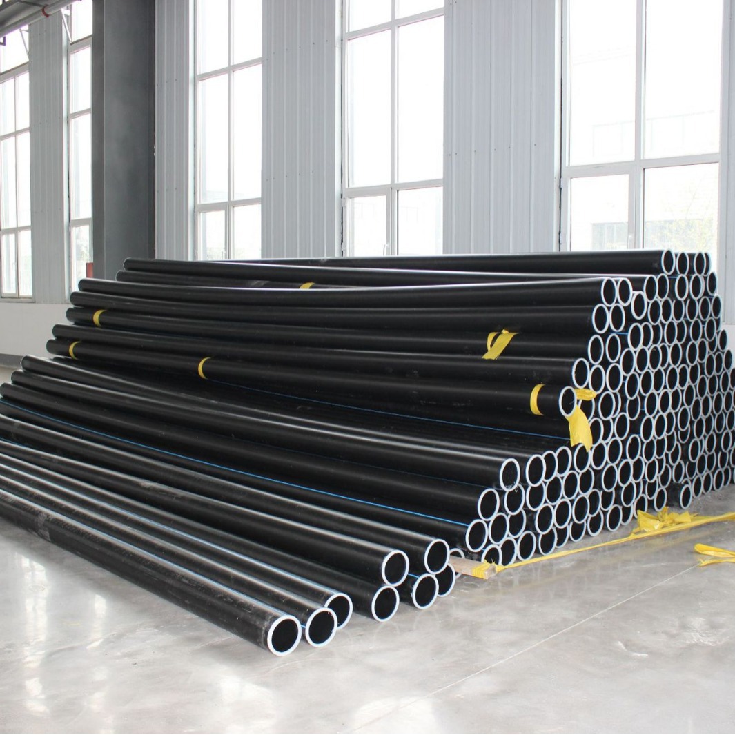 厂家原材聊订制 黑白色pe给水排水管 钢丝网骨架管pertII型地暖管