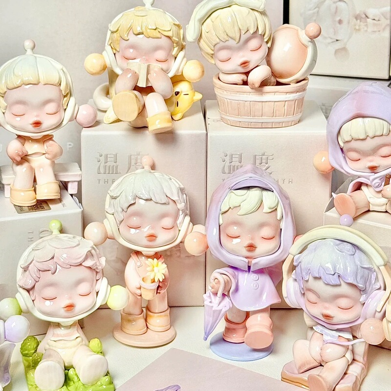 Bubble Code Special Edition Domestic Version Blind Box Temperature Series Blind Box Collectible Figurine Toy Souvenir Wholesale Car Decoration