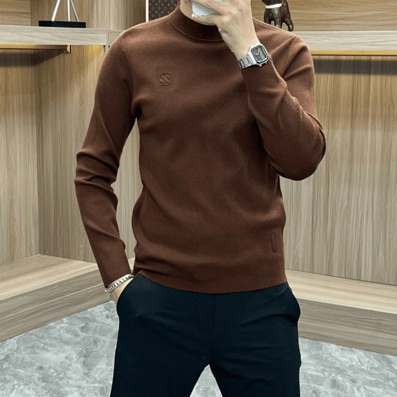 Adidas 5176 Autumn and Winter New Luxury European-Style Knit Sweater for Men, Trendy Internet Celebrity Casual High-Quality Sweater Adidas 5176 Autumn and Winter New Luxury European-Style Knit Sweater for Men, Trendy Internet Celebrity Casual High-Quality Sweater