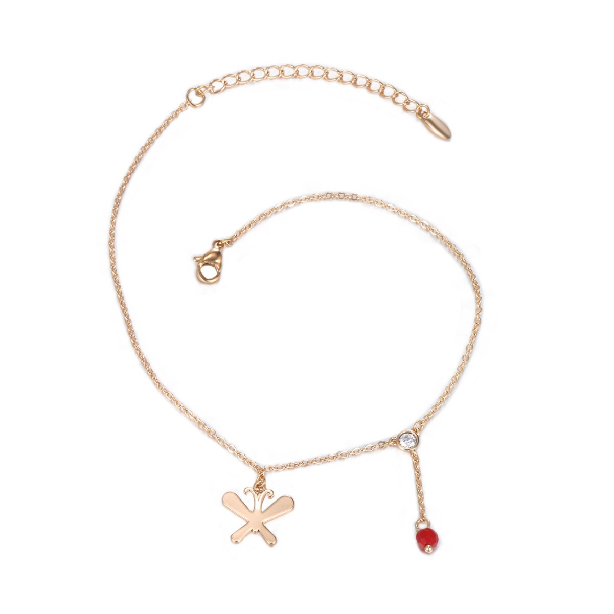 Xuping joyería nueva moda de verano damas bordas mariposa pulsera mujer Europa y América de moda transfronteriza arena pie de viento