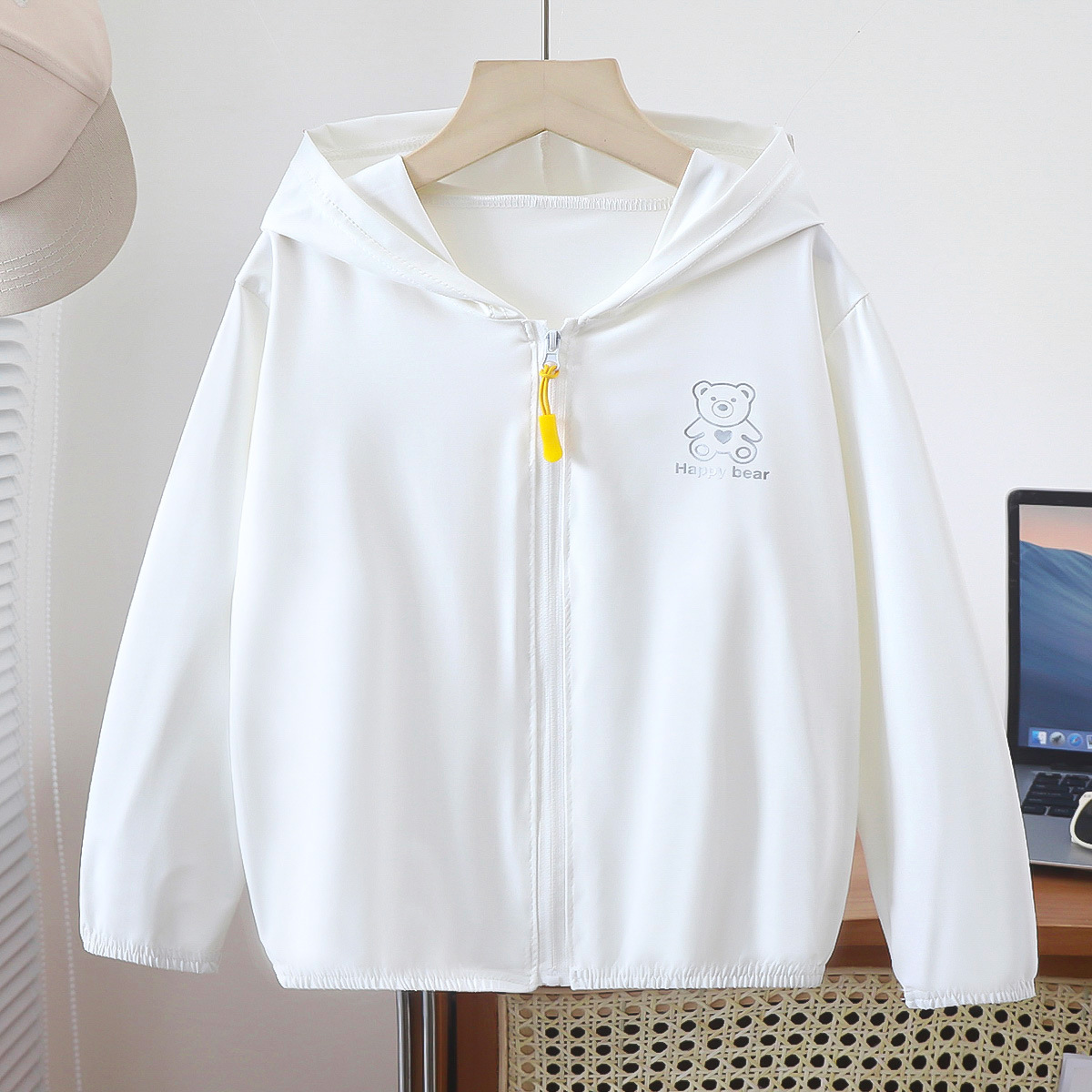 새로운 자외선 차단 의류 - 흰색