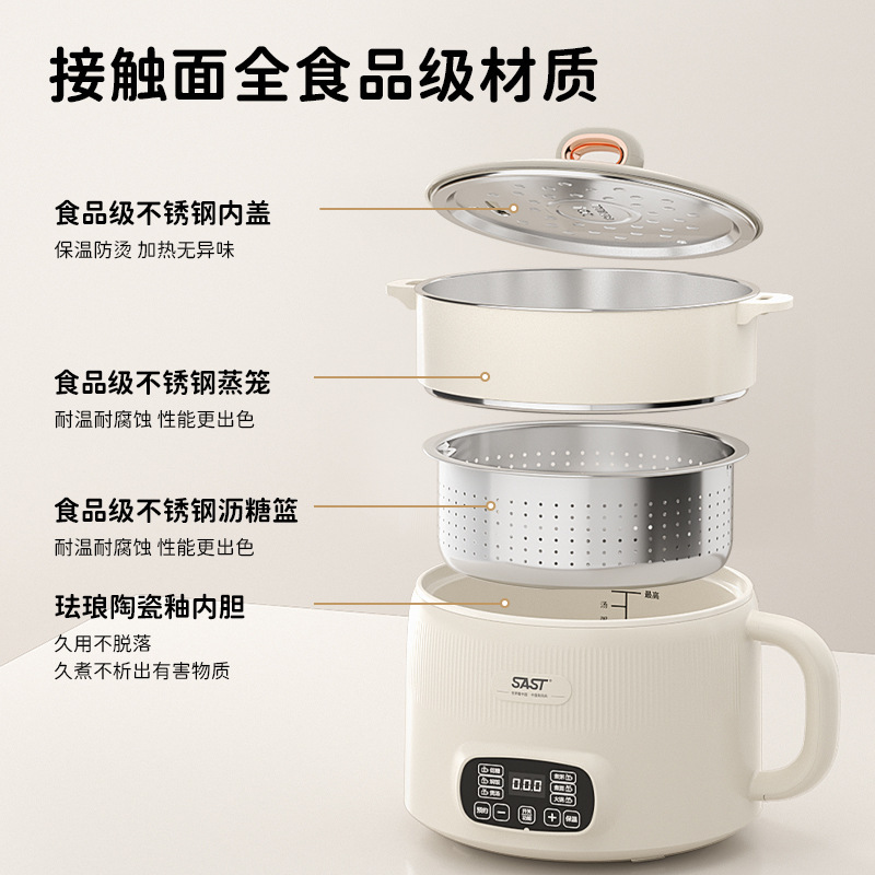 メーカー特注型 3L 多機能電気炊飯器 ミニ小型炊飯器 米汁分離糖質制限炊飯器 2～3人用|undefined