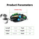 5 Color suit Double Sequin Beat Flat Strengthen Hook Thunder Frog suit Thai Style Luya Bait Foreign Trade in stock