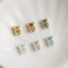 14K����ɫ���J�ܸ��鿨ͨ��ˮ������朴������diy�Ʒ���