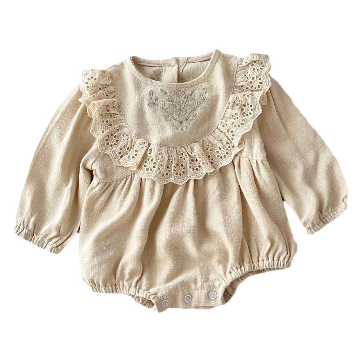 Enviar sombrero bebé super lindo pedo 0-2 años otoño bebé bordado mono bebé otoño marea EL179