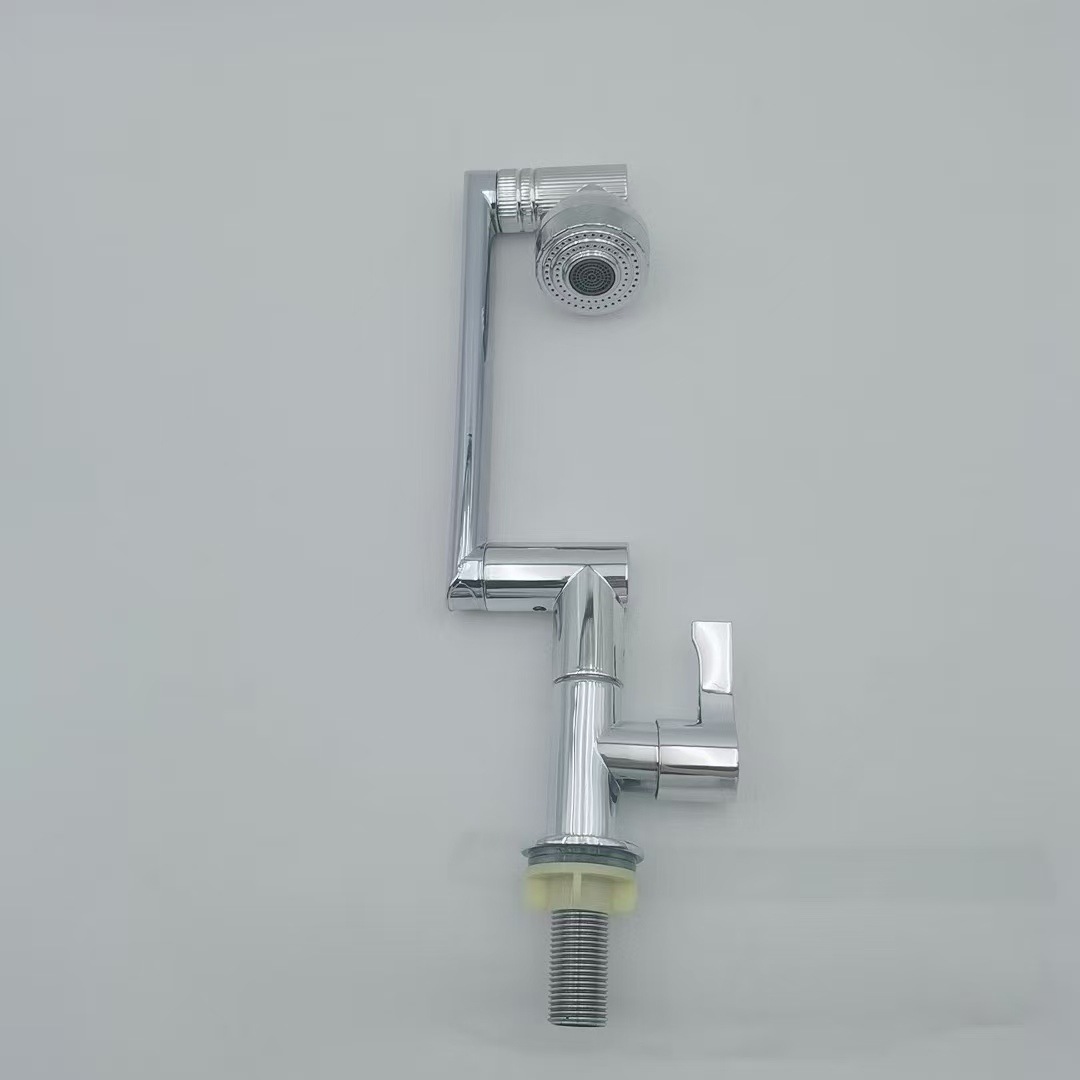 Grifos de pared de Grifos de plástico de enfriamiento único del sudeste asiático Grifos de cocina Grifos de tipo horizontal
