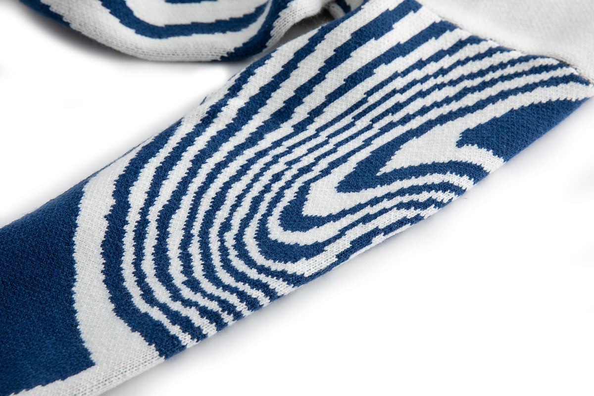 Japanese Winter Trend Ripple Thick Sweater Image 10