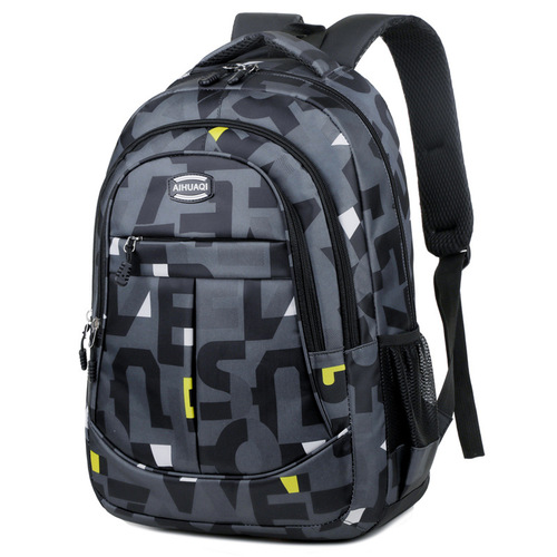 Cross-border wholesale manufacturer foreign trade large-capacity backpacks for men and women casual backpacks for junior high school and high school female college students school bags