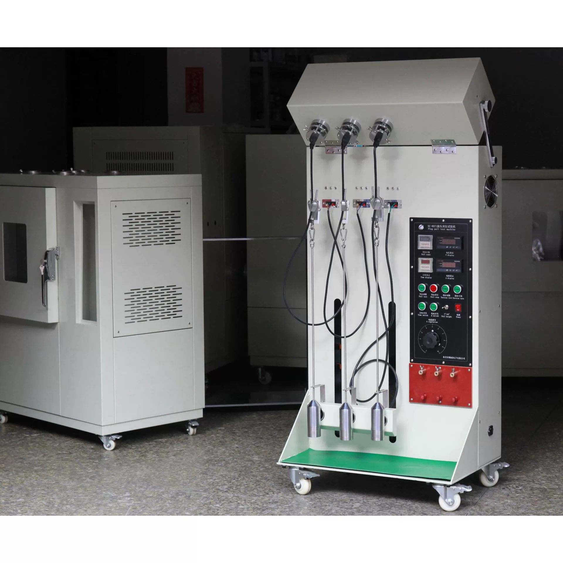 Тестовая машина для испытания на порывы и скручивание разъема провода питания UL817 машина для испытания на прочность при растяжении 3,6 позиций