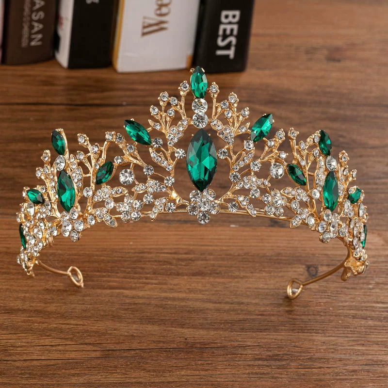 Tiara для невесты, корона, ободок, аксессуар для волос, (跨境 торговля), Amazon