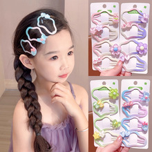 儿童刘海云朵发夹bb夹女童可爱侧边碎发一字夹女孩后脑勺发卡头饰
