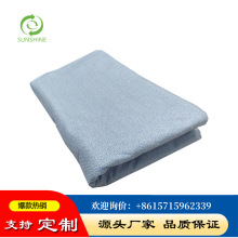 跨境热销上浆水刺防滑蓝色点塑滴塑布无纺布用于酒店餐巾清洁巾