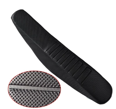 Extreme Thief 3/Shr5 Bosuer Titan M2M4M6 Seat Cushion Off-Road Motorcycle Gear Lq Modified Seat Cushion (Motorcycle cushion) - grain-leather-seat-cushion-all-black