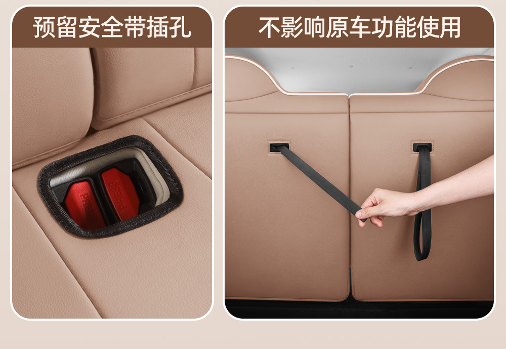 Specially Designed for Wuling Hongguang Mini Four-Door Full-Cover Seat Covers, Miniev Mini Car Seat Covers with Cartoon Interior Design