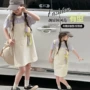 大童女童小女孩新款背带裙