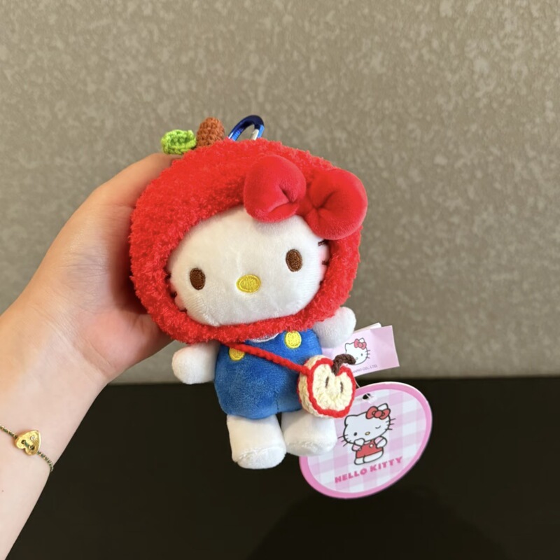本物のハローキティサンリオバッグペンダントぬいぐるみキーホルダースクールバッグペンダント人形|undefined