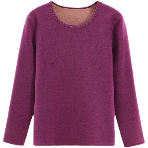 Women's Autumn Thicker Fleece Lined Solid Color Winter Turtleneck Base Layer Sweaters for Wholesalers and Dropshipping