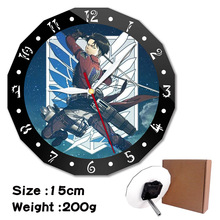 亚克力卡通动漫创意挂钟台钟桌面摆件火影Naruto周边装饰钟表壁钟