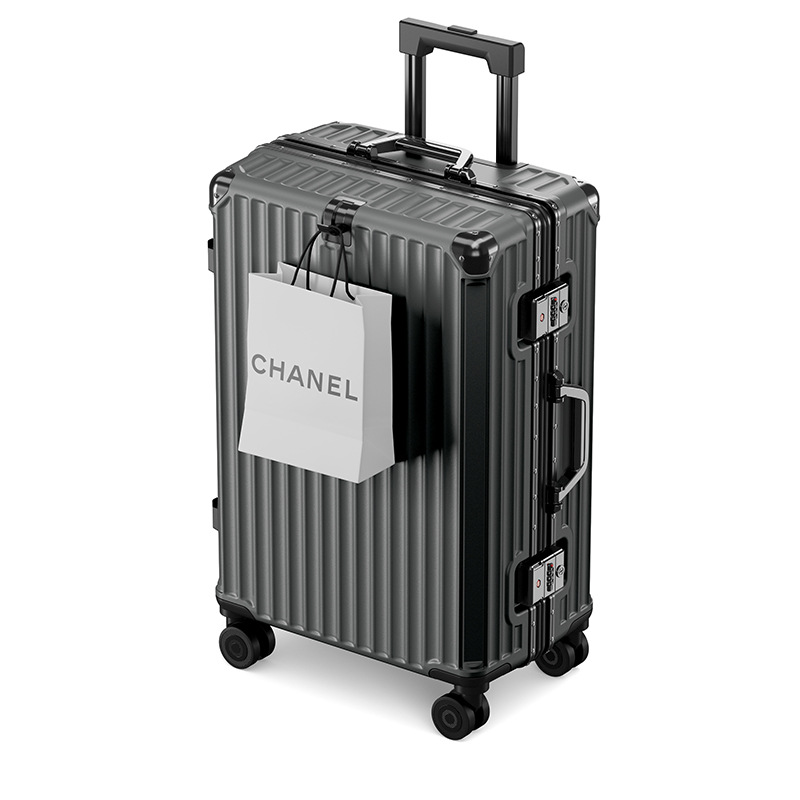 Nueva maleta con contraseña femenina, maleta con ruedas ligera, maleta de viaje de corta distancia para avión, maleta con ruedas de todo fósforo