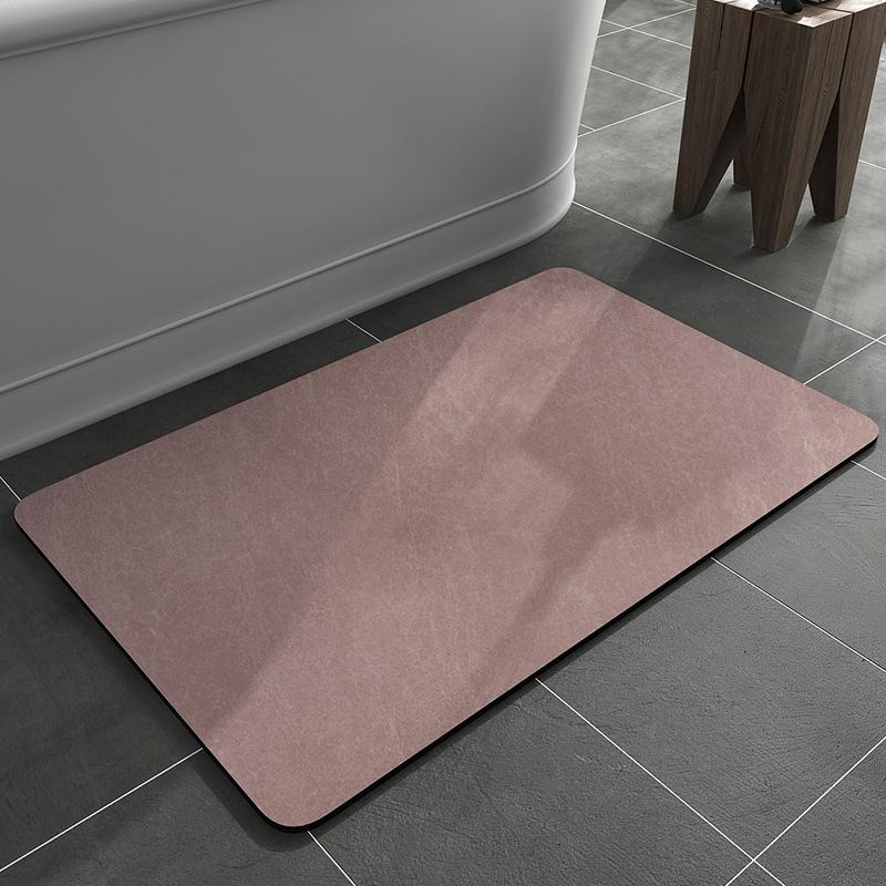 Scandinavian Style Diatom Mud Bathroom Water-Absorbent Quick-Drying Foot Mats for Home Bathroom Toilets Non-Slip and Stain-Resistant Easy-Care Floor Mats Scandinavian Style Diatom Mud Bathroom Water-Absorbent Quick-Drying Foot Mats for Home Bathroom Toilets Non-Slip and Stain-Resistant Easy-Care Floor Mats