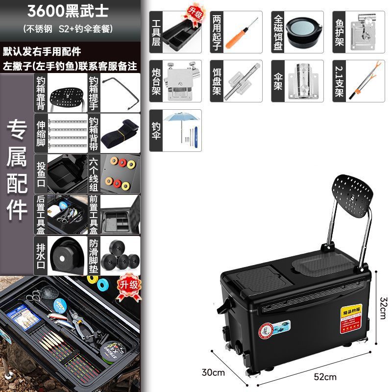 Guerrero Negro - s2 + paraguas de pesca - Lista de compras obligatorias