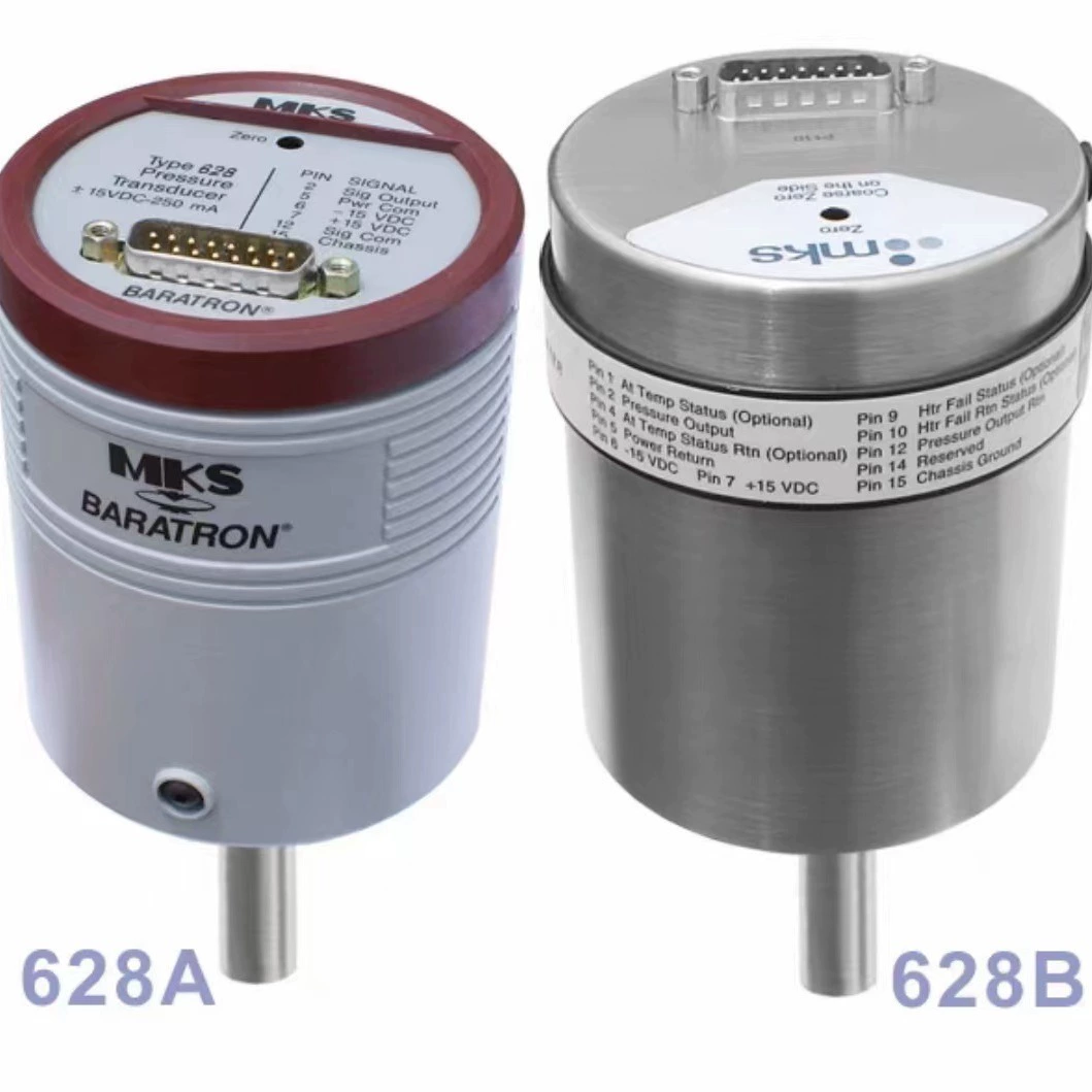 MKS 628BX01TDE1B емкостный тонкопленочный вакуумный метр 1 Torr, KF16