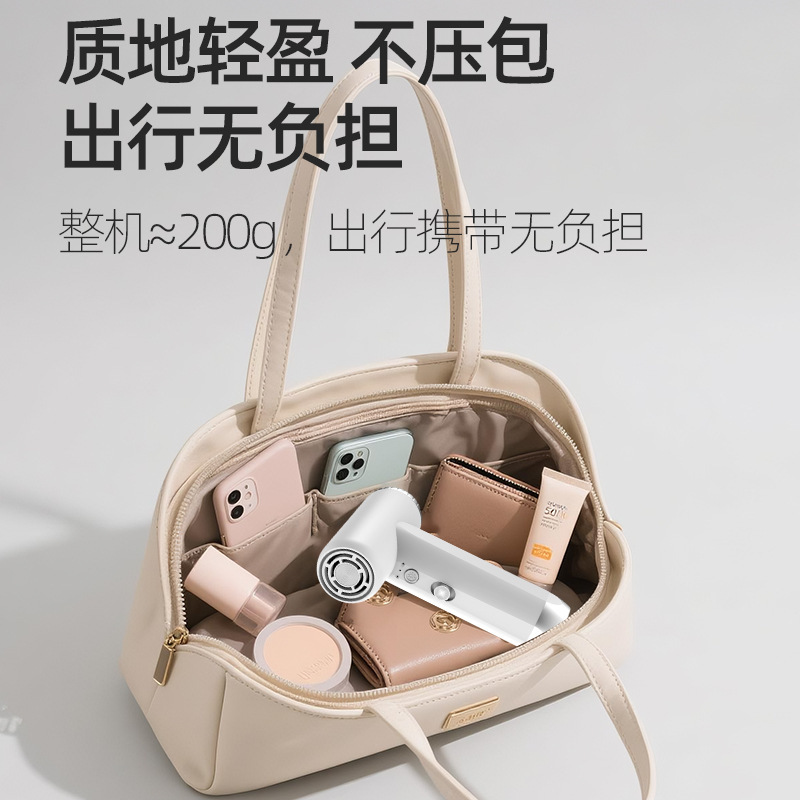 新しい高速ミニヘアドライヤー家庭用ヘアドライヤーヘアサロンポータブル旅行学生ハイパワー寮ヘアドライヤー|undefined