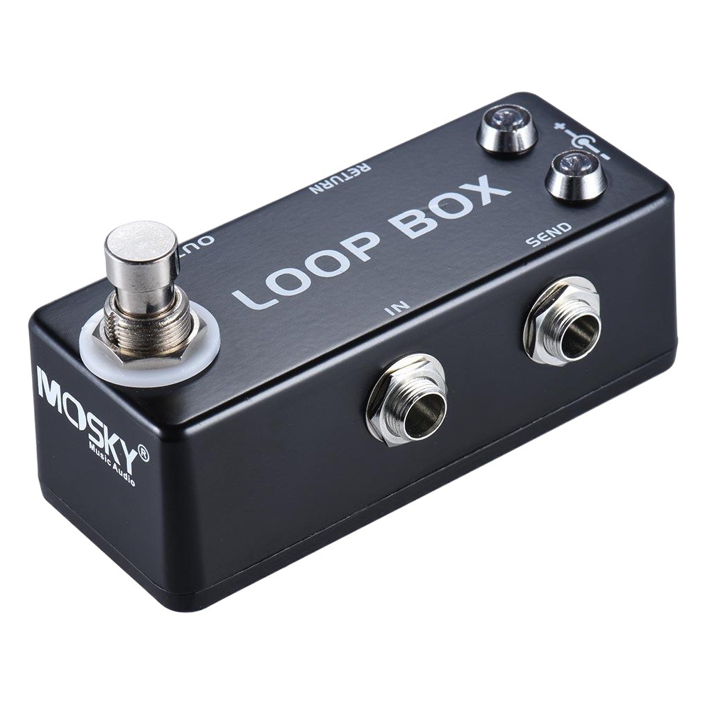 Loop Box efecto de guitarra LOOP selección de canales fábrica al por mayor