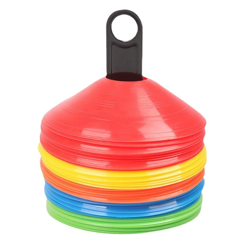 Футбол Тренировка Логотип Диск Конус Детский Спорт Тренажер Для препятствий Спортивные товары