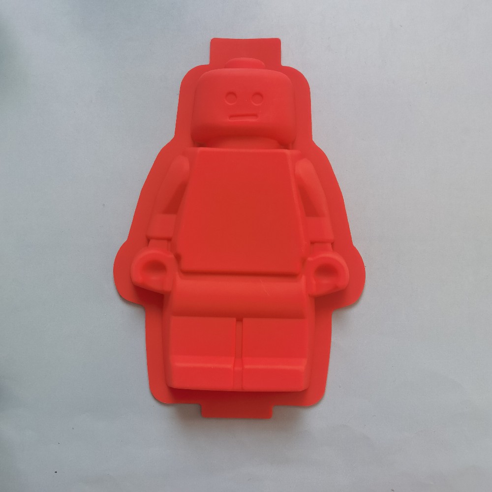 Robot 314 molde de silicona para pasteles hechos a mano molde de pan para torta de jalea herramientas de horneado