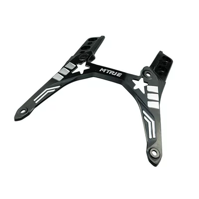 Motorcycle front windshield: Alloy Bracket Made of 6061