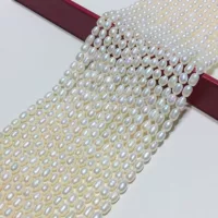 Сырье ювелирных изделий ручной работы diy 3 мм овальное просо сквозное отверстие tian пресноводный жемчуг