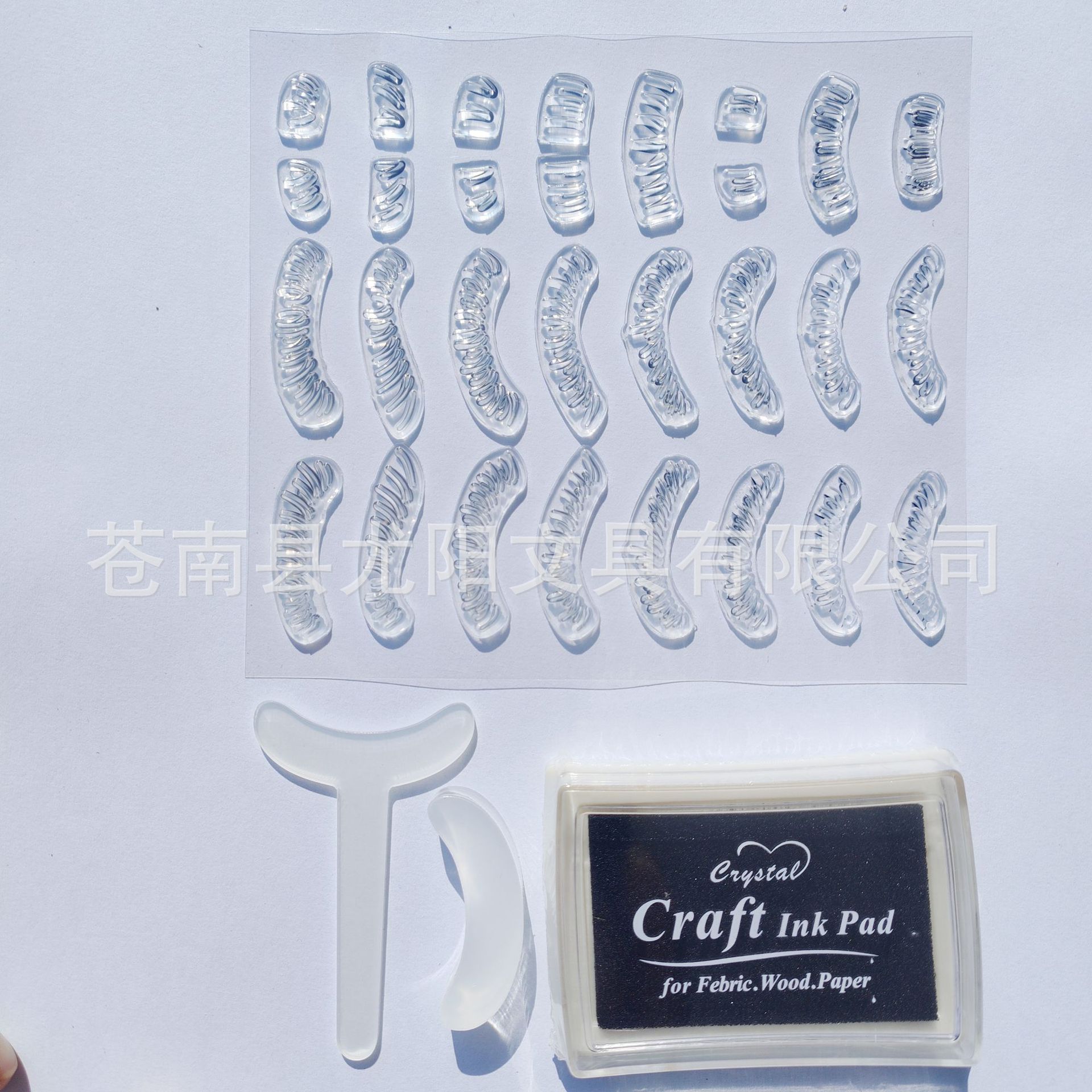 Transparent silicone seal handmade
