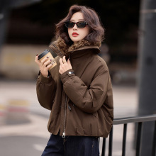 气质羽绒服女冬季新款2025简约时尚保暖女装潮流休闲外套HF68810