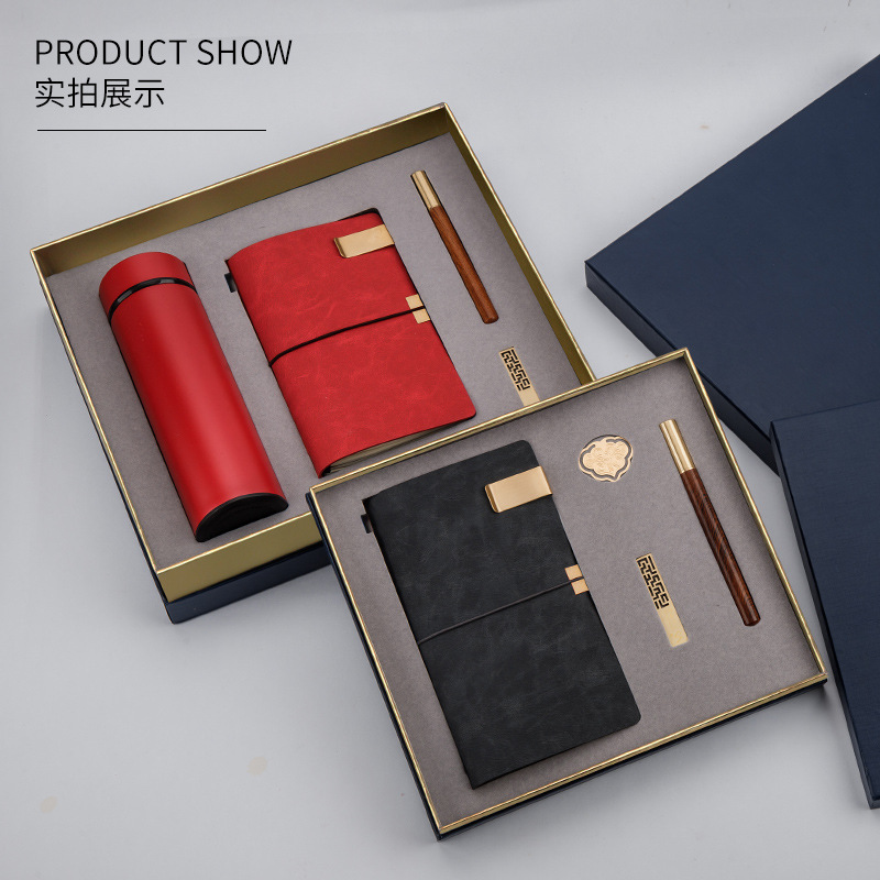 保温杯商务礼品套装年会纪念礼物广告文创公司开业礼品定印制logo