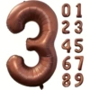 opp, 40", Кофейный, цифра 3