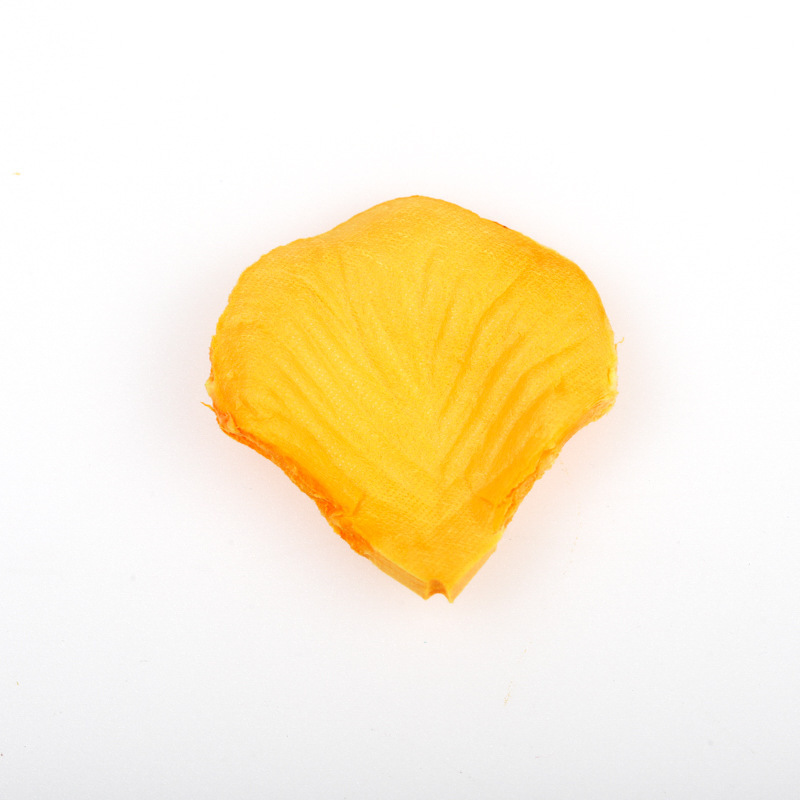 No tejido laminado 100 pétalos de flores, pétalos de boda, pétalos de flores falsos, pétalos de rosas, precio especial