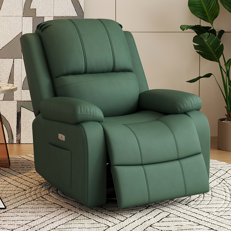 Sofá espacial de primera clase sala de estar doméstica manicuría belleza multifuncional se puede acostar masaje eléctrico mecedor perezoso