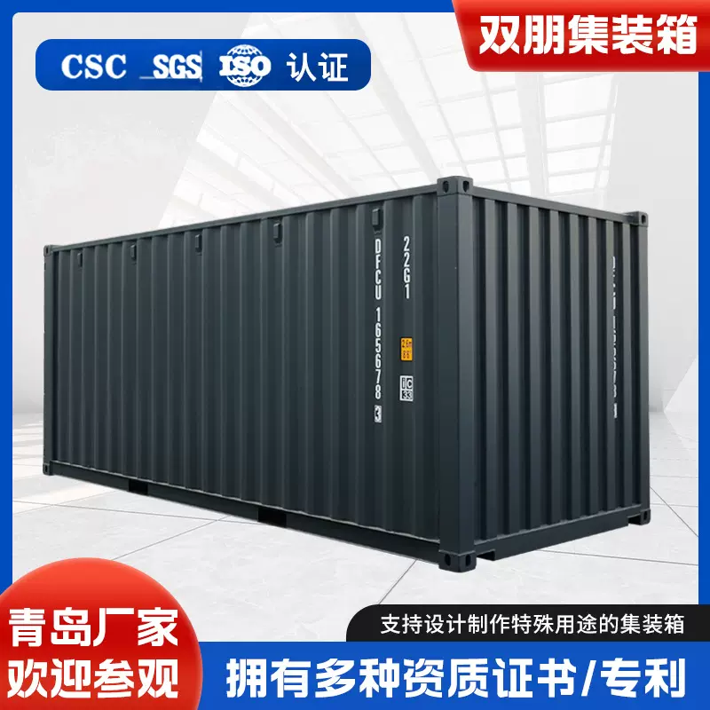 20GP标准集装箱  青岛20尺海运集装箱 标准干货箱 固定散货集装箱