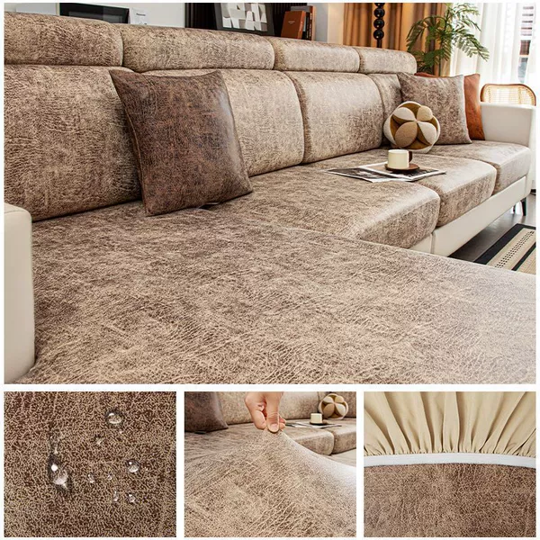 Lanyue-Shallow Coffee【Upgraded Soft Leather Technology Fabric】