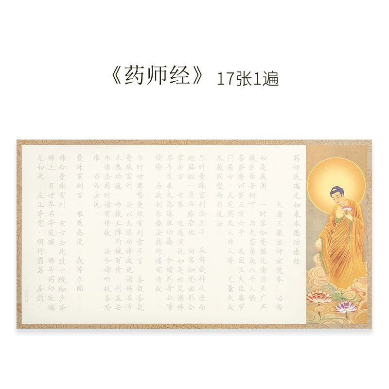简体经 书临摹字帖手抄经生僻字注音心经地藏吉祥静心抄经本非行