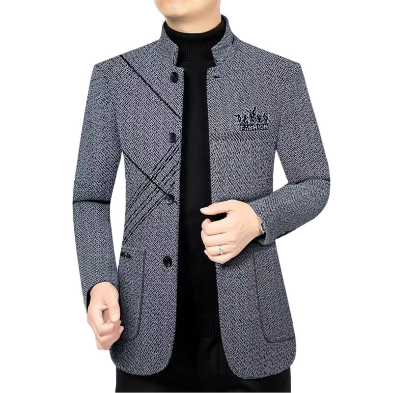 Casual Suit Men's Suit Jacket Thin New High-end Four Seasons Casual Single Jacket Spring and Autumn Western Style Suit
