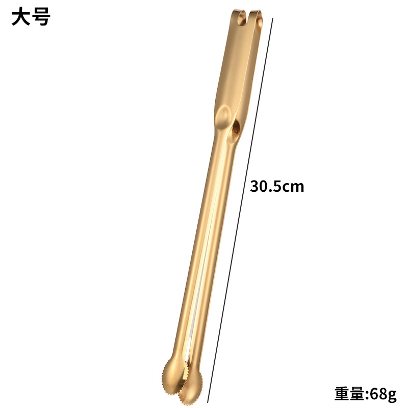 Clips de barbacoa coreana clips de acero inoxidable clips de barbacoa cocina alargada clips de alimentos clips de carne de barbacoa clips especiales