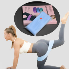 valeo elastic band fitness resistance band strength training women's hip training buttocks squat hip yoga beautiful buttocks elasticity