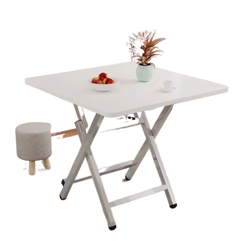 Mesa plegable, mesa de comedor, hogar, mesa de comedor simple multifuncional, casa de alquiler, puesto portátil al aire libre, mesa pequeña para cenar