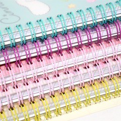 玉桂狗筆記本A6線圈本庫洛米記事本日記本彩頁本子小學生可愛少榕