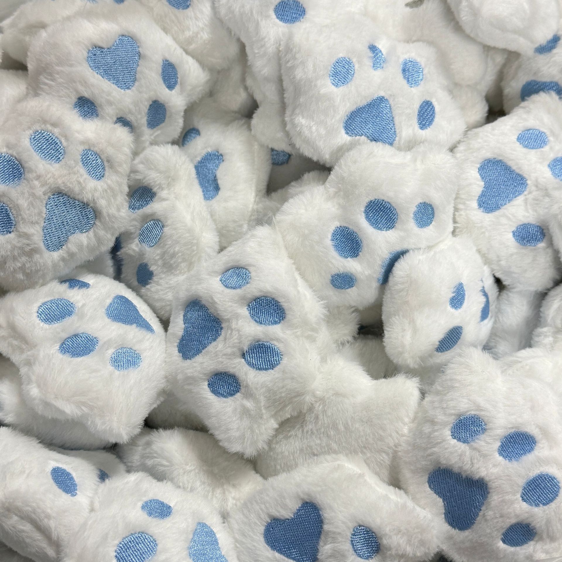 Kedi Pençesi Renkli Oyuncak Peluş Çizgi Film DIY Dolgu Bebek Kolye Aksesuarı Malzeme Dekorasyon Ayakkabı Şapka Aksesuarı